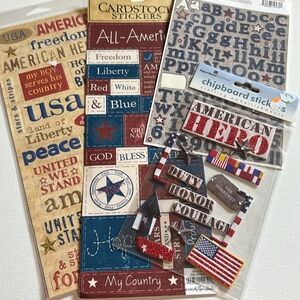 Scrapbook Stickers American Themed Scrapbook Stickers Army Stickers Soldier